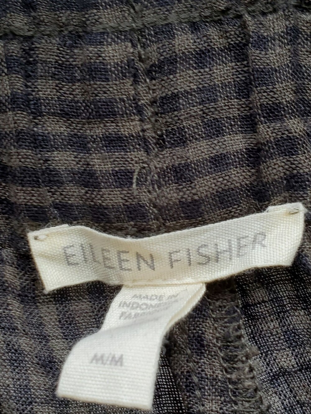 Eileen Fisher Organic Linen Tapered Lightweight Pants Size M - Picture 5 of 6
